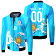 1sttheworld Clothing - (Custom) Argentina Football Fan - Fleece Winter Jacket A7 | 1sttheworld