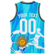 1sttheworld Clothing - (Custom) Argentina Football Fan - Basketball Jersey A7 | 1sttheworld
