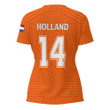 1sttheworld Clothing - Netherlands Soccer Jersey Style - V-neck T-shirt A95 | 1sttheworld