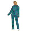 1sttheworld Women's Clothing - Flower Of Scotland Tartan Women's Pajama Suit A7