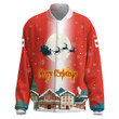 1sttheworld Xmas Clothing - Canada Thicken Baseball Jacket Merry Christmas A95