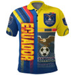 1sttheworld Sport - Ecuador Soccer Polo Shirts A35
