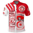 1sttheworld Sport - Tunisia Soccer Polo Shirts A35