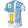1sttheworld Sport - Uruguay Soccer T-Shirt A35