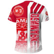 1sttheworld Sport - Denmark Soccer T-Shirt A35