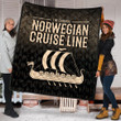 1sttheworld Quilt - Norwegian Cruise Line Vikings Quilt A7