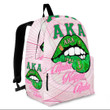 1sttheworld Backpack - AKA Sororities Lips - Special Version Backpack A7