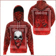 1sttheworld Clothing - Blood Gang Hoodie Gaiter A95 | 1sttheworld