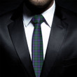 1sttheworld Necktie - Sinclair Hunting Modern Tartan Necktie A7 | 1sttheworld
