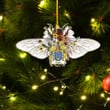 1sttheworld Ornament - Sanger German Family Crest Custom Shape Ornament - Fluffy Bumblebee A7 | 1sttheworld