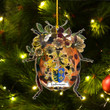 1sttheworld Ornament - Lochmann German Family Crest Custom Shape Ornament - Ladybug A7 | 1sttheworld