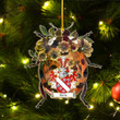 1sttheworld Ornament - Beets Dutch Family Crest Custom Shape Ornament - Ladybug A7 | 1sttheworld