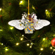 1sttheworld Ornament - Hunt Irish Family Crest Custom Shape Ornament - Fluffy Bumblebee A7 | 1sttheworld