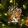 1sttheworld Ornament - Otting German Family Crest Custom Shape Ornament - Ladybug A7 | 1sttheworld
