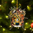 1sttheworld Ornament - Buser Dutch Family Crest Custom Shape Ornament - Ladybug A7 | 1sttheworld