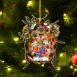 1sttheworld Ornament - Pader German Family Crest Custom Shape Ornament - Ladybug A7 | 1sttheworld