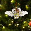1sttheworld Ornament - Uhl German Family Crest Custom Shape Ornament - Fluffy Bumblebee A7 | 1sttheworld