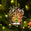 1sttheworld Ornament - Pape German Family Crest Custom Shape Ornament - Ladybug A7 | 1sttheworld