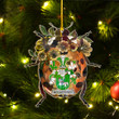 1sttheworld Ornament - McCafferey or McCaffrey Irish Family Crest Custom Shape Ornament - Ladybug A7 | 1sttheworld