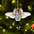 1sttheworld Ornament - de Moes Dutch Family Crest Custom Shape Ornament - Fluffy Bumblebee A7 | 1sttheworld