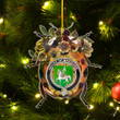 1sttheworld Ornament - House of MACGUIRE Irish Family Crest Custom Shape Ornament - Ladybug A7 | 1sttheworld