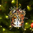 1sttheworld Ornament - Jacobi Dutch Family Crest Custom Shape Ornament - Ladybug A7 | 1sttheworld