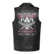 1sttheworld Clothing - Viking Deck The Halls With Skulls And Bodies Vikings Christmas Leather Sleeveless Biker Jacket A35