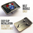 1sttheworld USA Belt Bucker - Saffin American Family Crest Belt Bucker A7