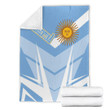 1sttheworld Premium Blanket - Argentina Sport Style Premium Blanket A35