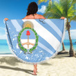 1sttheworld Beach Blanket - Argentina Special Flag Beach Blanket A35