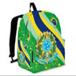 1sttheworld Backpack - Brazil Special Flag Backpack A35