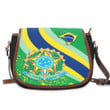 1sttheworld Saddle Bag - Brazil Special Flag Saddle Bag | africazone.store
