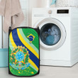 1sttheworld Laundry Hamper - Brazil Special Flag Laundry Hamper | africazone.store
