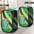 1sttheworld Laundry Hamper - Brazil Special Flag Laundry Hamper A35
