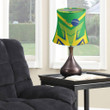 1sttheworld Drum Lamp Shade - Brazil Sporty Style Drum Lamp Shade A35