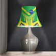 1sttheworld Bell Lamp Shade - Brazil Sporty Style Bell Lamp Shade | africazone.store
