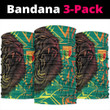 1sttheworld Bandana - Senegal Lion Sporty Pattern Bandana | africazone.store
