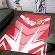 1sttheworld Area Rug - Paraguay Sporty Style Area Rug A35