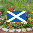 1sttheworld Garden - Scotland Flag Metal Garden Sign A35
