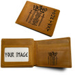 1sttheworld Viking (Custom) - Vikings World Tour Engraved Leather Wallet A35