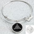 Elements Of The Nature Amulet Of Vikings Silver- Circle Shaped Bangle A95