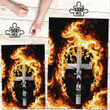 1sttheworld Jigsaw Puzzle - Cornwall Flaming Skull Jigsaw Puzzle A7