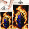 1sttheworld Jigsaw Puzzle - Of Indiana Flaming Skull Jigsaw Puzzle A7