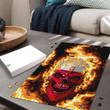 1sttheworld Jigsaw Puzzle - Poland Flaming Skull Jigsaw Puzzle A7