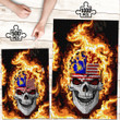 1sttheworld Jigsaw Puzzle - Malaysia Flaming Skull Jigsaw Puzzle A7