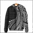 Maori Fern Hooded Padded Jacket A95 | 1sttheworld