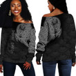 Maori Dolphin Off Shoulder Sweaters A95 | 1sttheworld
