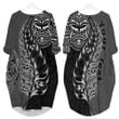 Maori Symbol Batwing Pocket Dress A95 | 1sttheworld