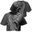 Maori Symbol Croptop T-shirt A95 | 1sttheworld