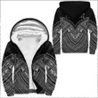 Maori Pattern Sherpa Hoodies A95 | 1sttheworld